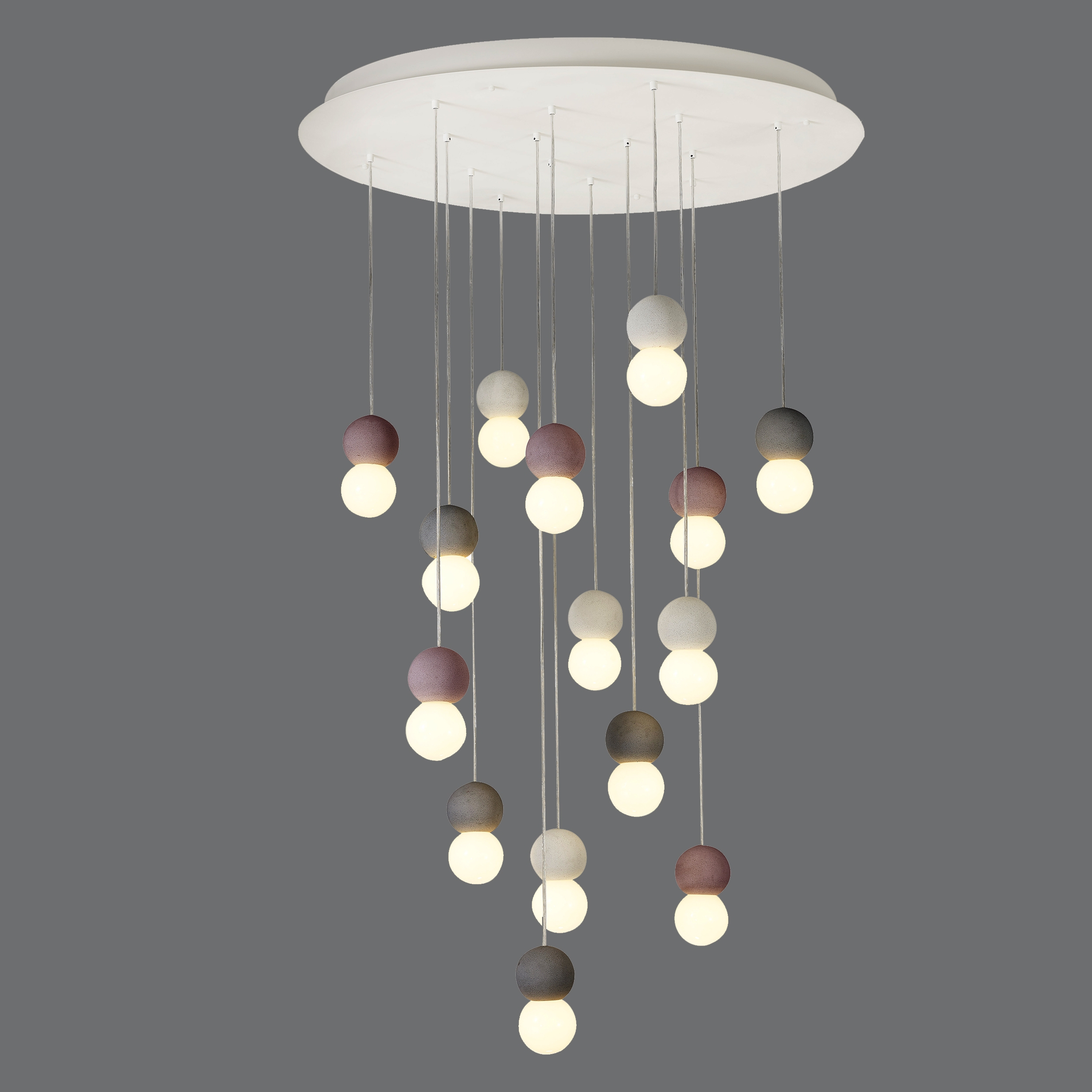 Изображение товара Подвесная люстра Mantra Galaxia 7620 шарики с подвесками