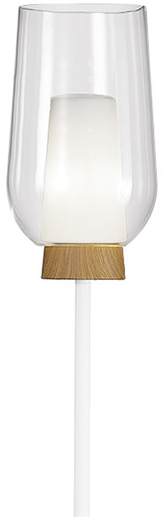 Изображение товара Торшер Mantra Nora 8282 в стиле модерн с прозрачным плафоном