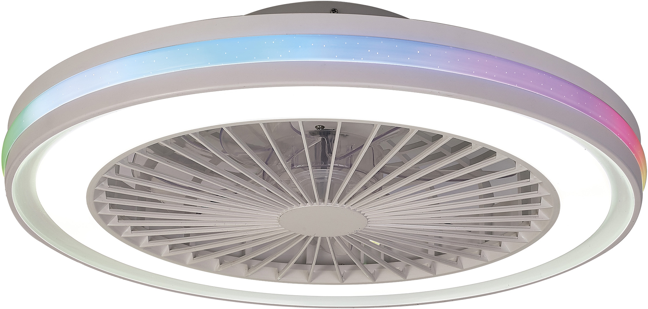 Изображение товара Потолочная RGB люстра с пультом светодиодная с вентилятором Mantra Gamer 8291