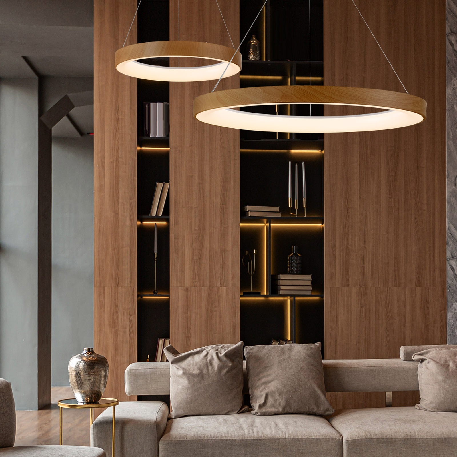 Изображение товара Подвесной светодиодный светильник Mantra Niseko 8576 с пультом