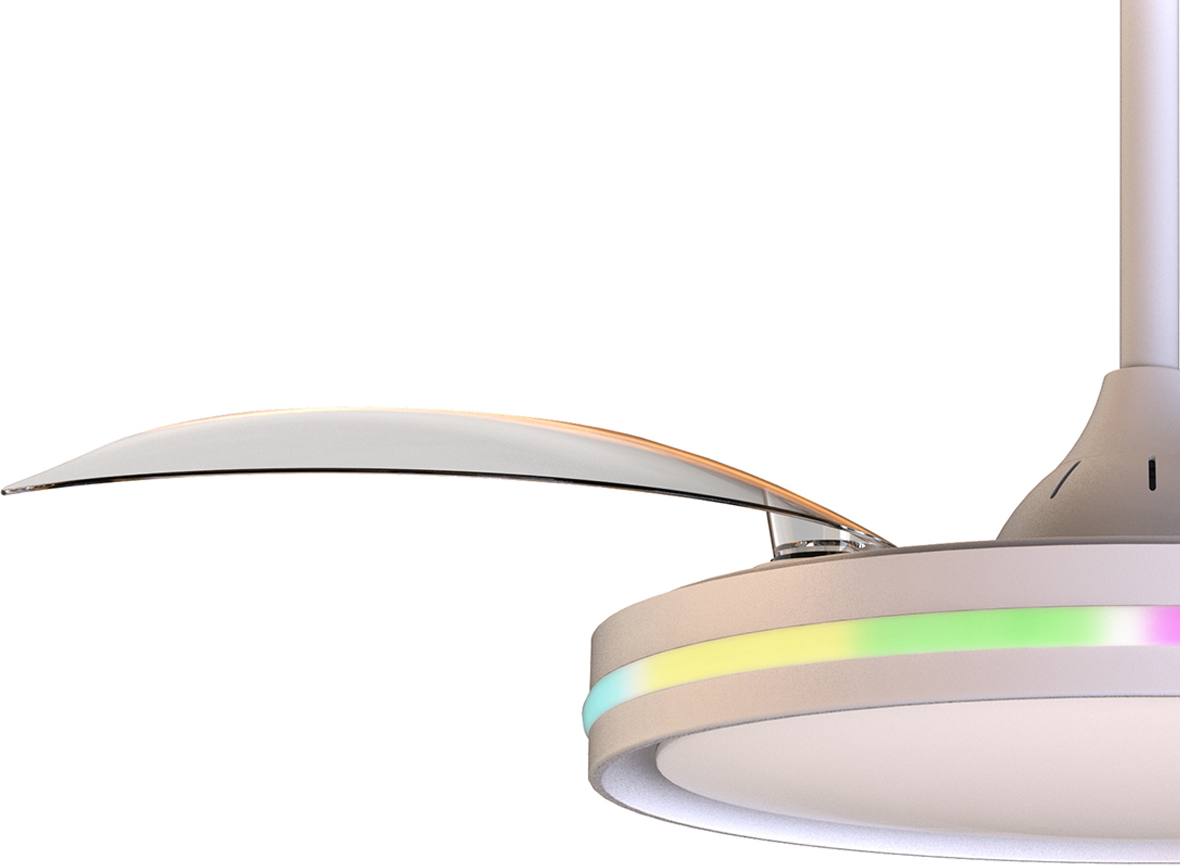 Изображение товара Люстра потолочная-вентилятор RGB LED с ПДУ Mantra Rafaga 8727