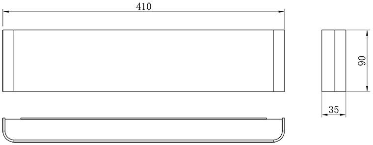 Изображение товара Настенный светильник LED Mantra Egeo 8906 - черный, 14 W, современный стиль