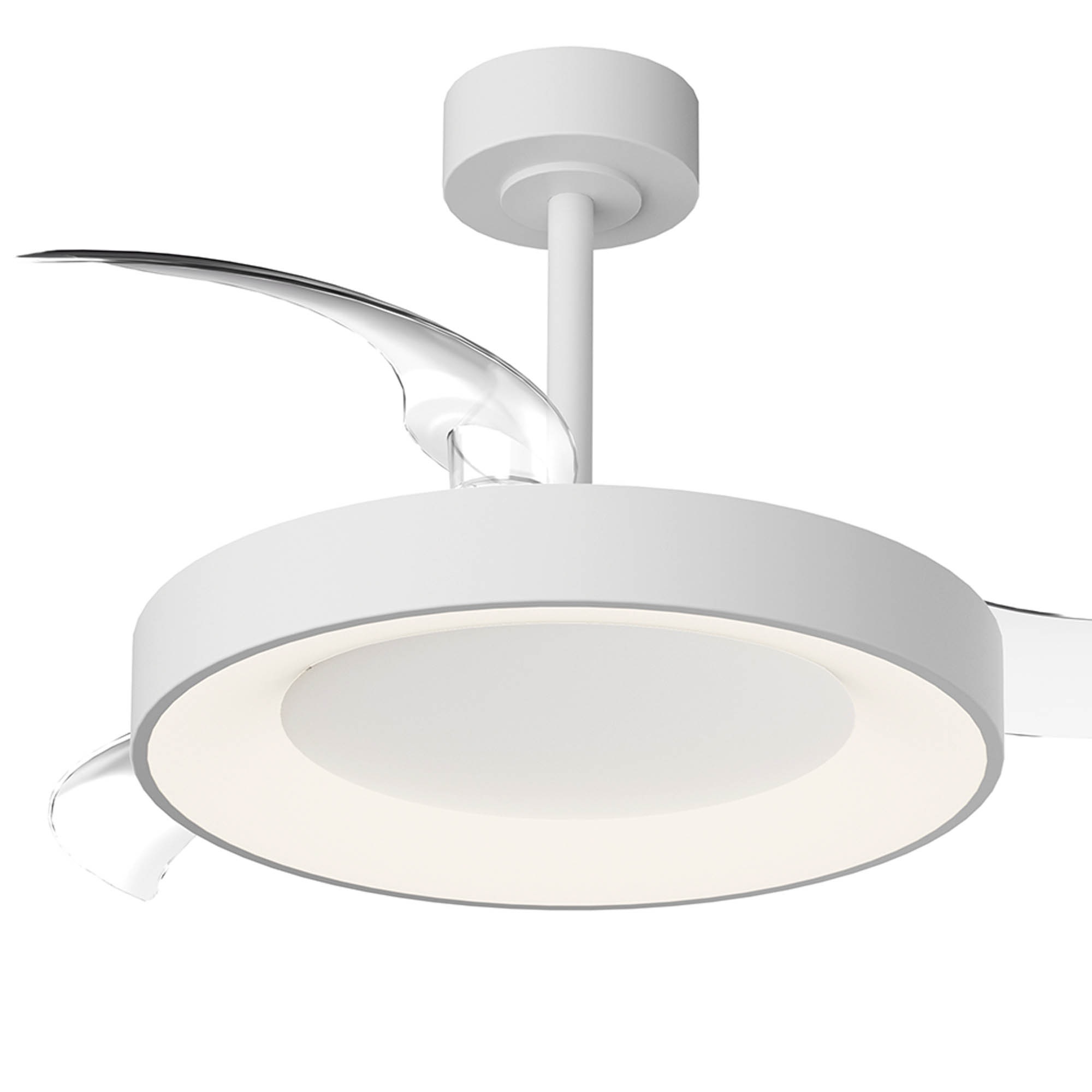 Изображение товара Потолочная светодиодная люстра с вентилятором и пультом Mantra Niseko Fan 9010