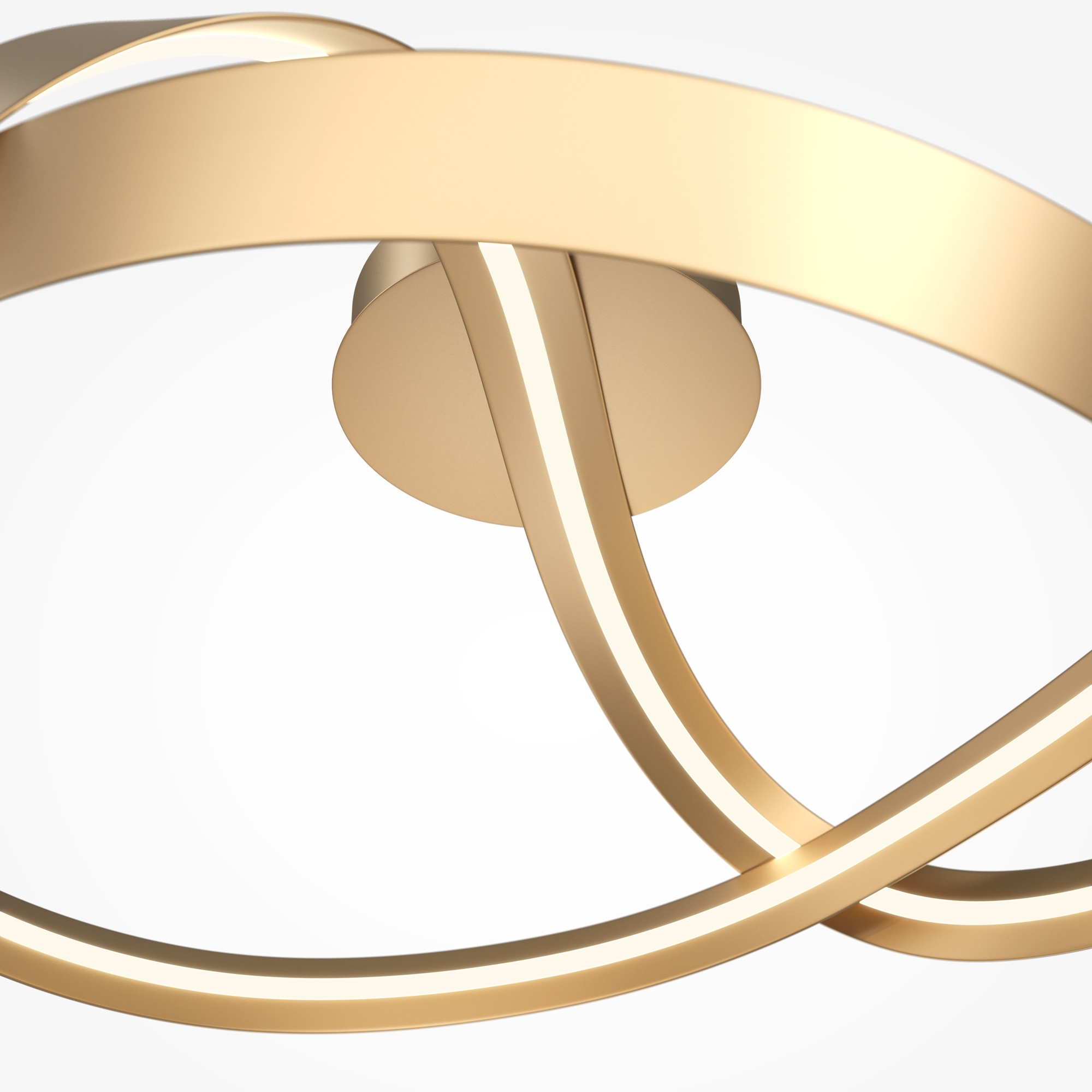 Изображение товара Потолочная LED люстра с теплым белым светом Maytoni Plons MOD283CL-L34BS3K