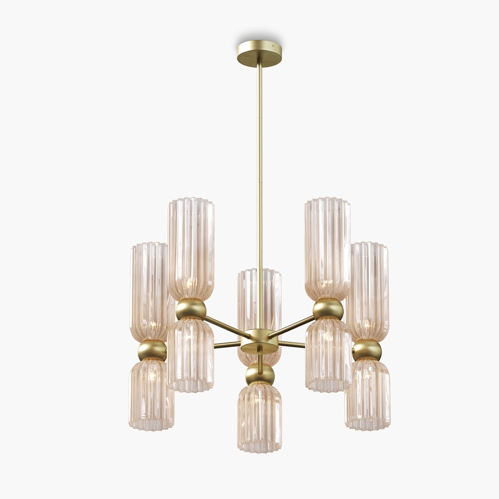 Изображение товара Потолочная люстра на штанге Maytoni Antic MOD302PL-10CG стиль модерн высокого качества