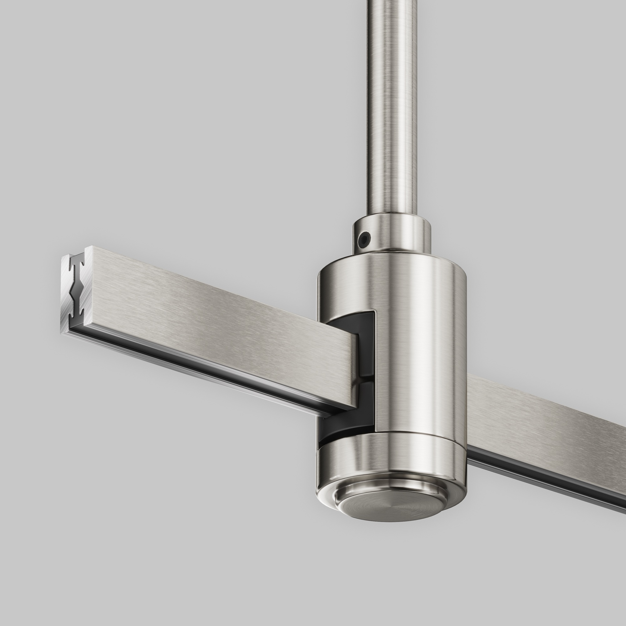 Изображение товара Шинопровод накладной/подвесной 2 м платина Maytoni Busbar trunkings Flarity TRX154-112PT