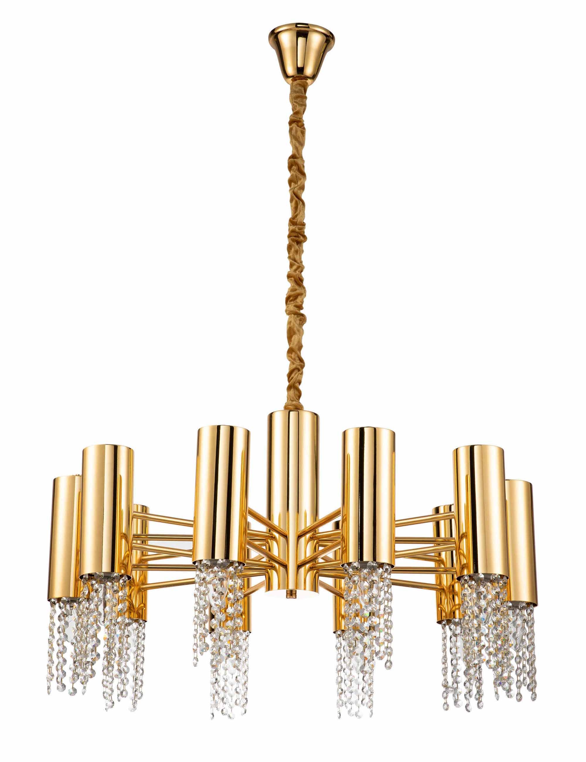 Изображение товара Люстра хрустальная подвесная Moderli Klimand V10010-10P с подвесками