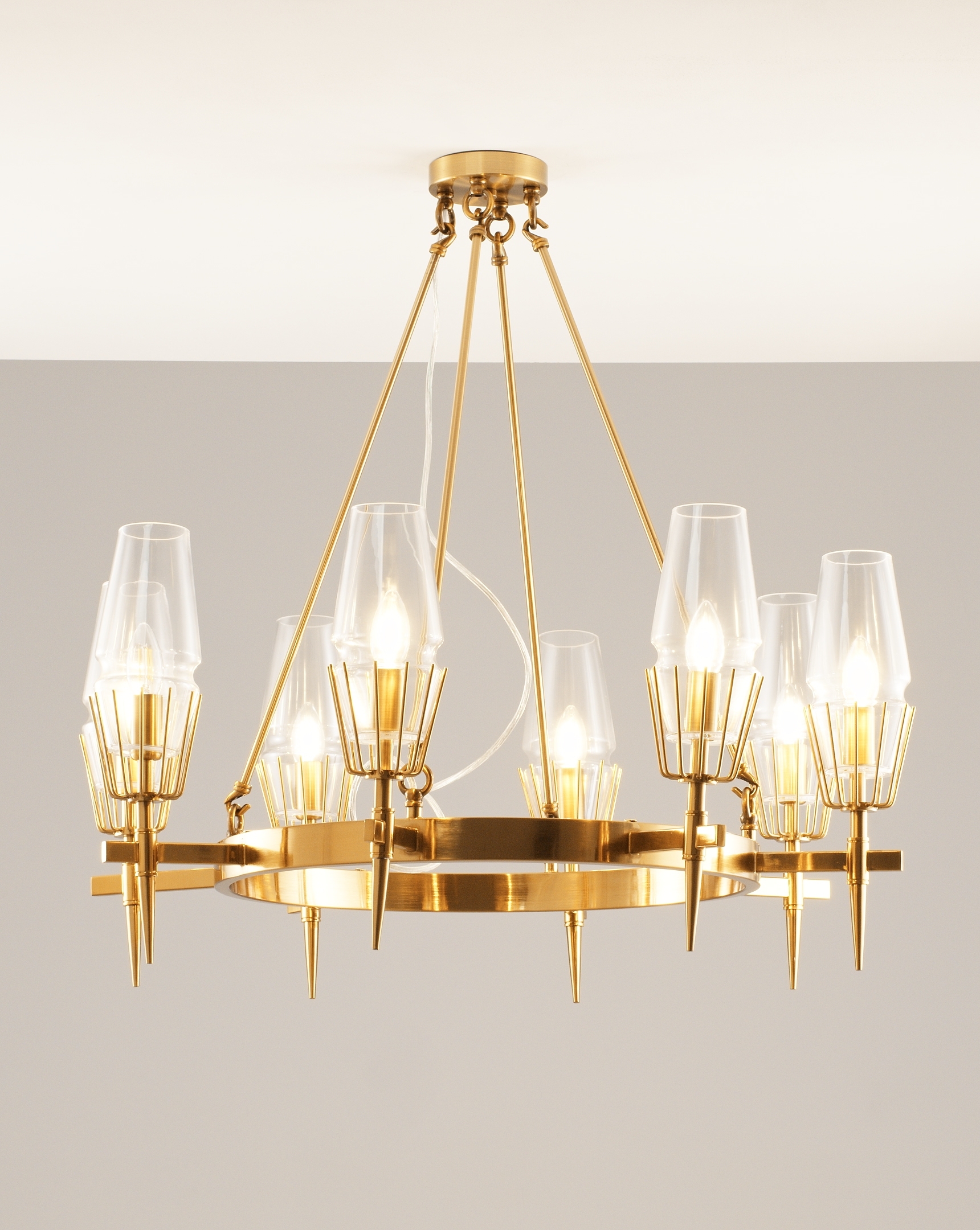 Изображение товара Подвесная люстра на штанге Moderli Stella V10360-8P