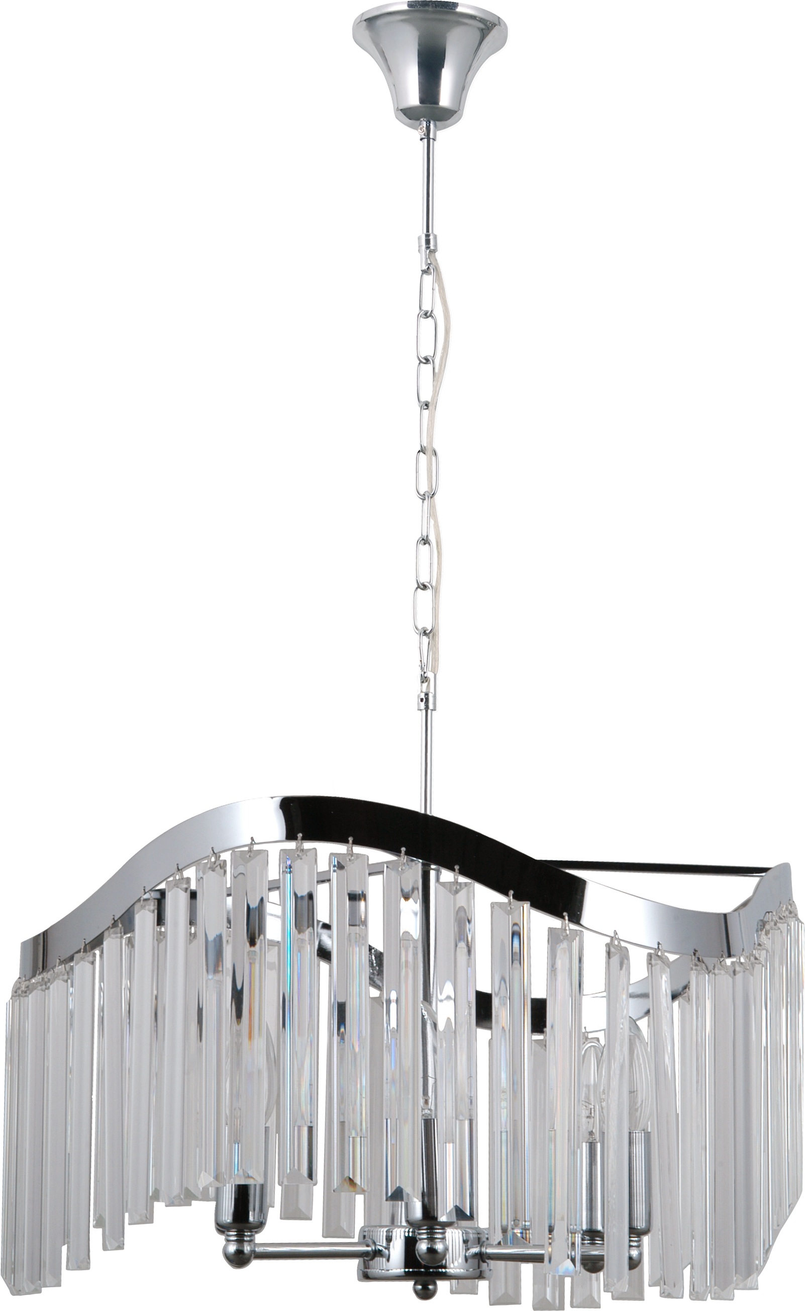 Изображение товара Подвесная хрустальная люстра Moderli Wave V10772-6P для модерна и арт-деко 6 ламп