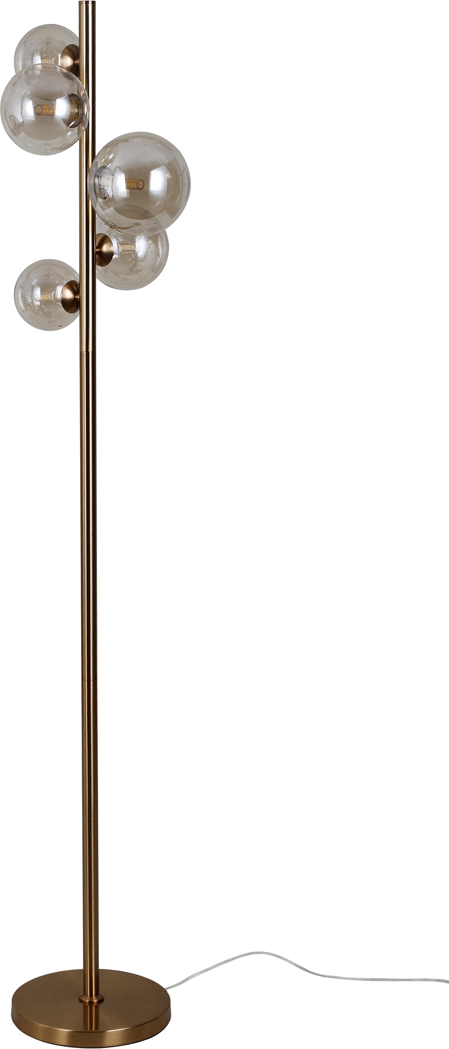 Изображение товара Торшер с выключателем молекулы Moderli Renny V10792-5F