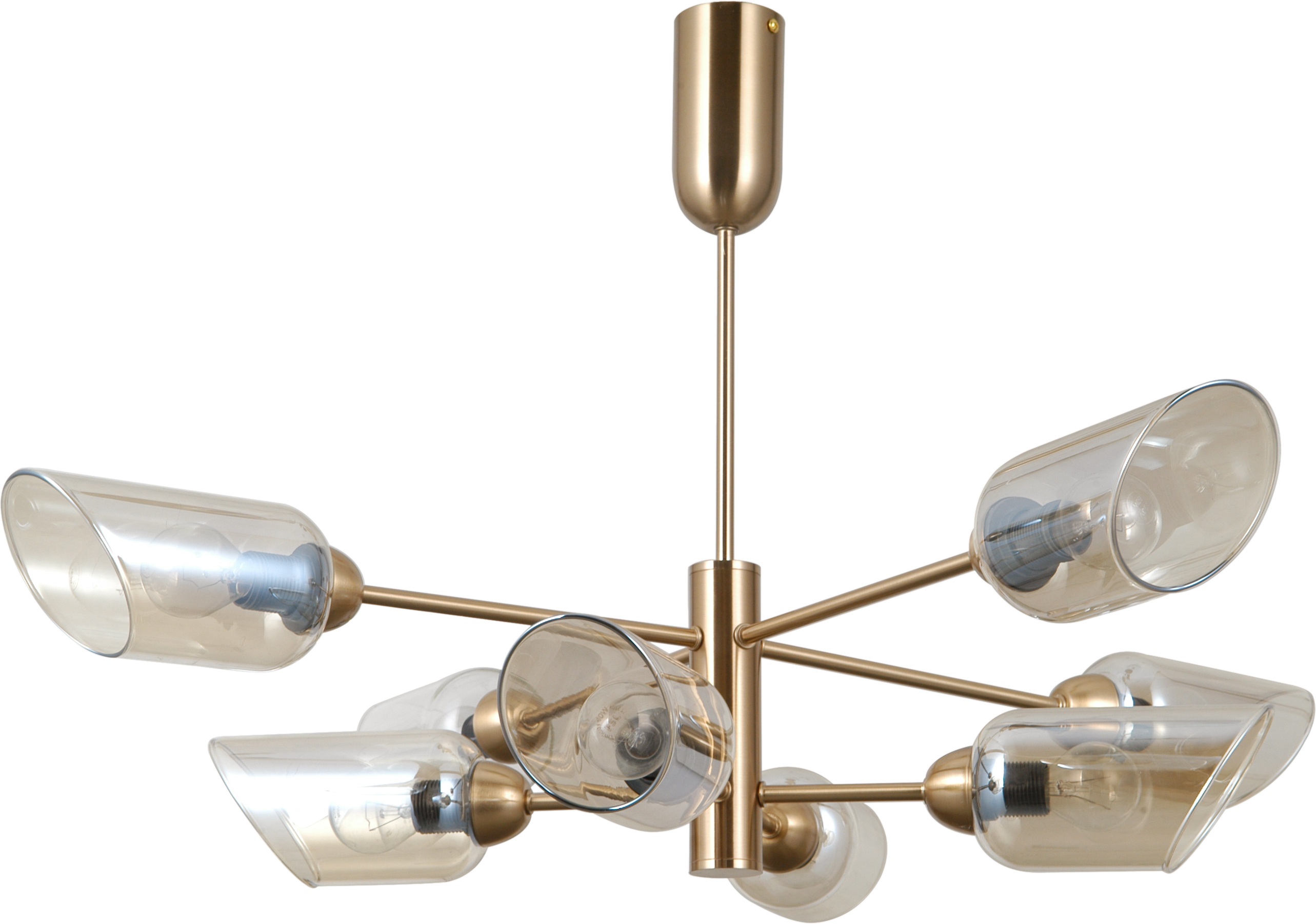 Изображение товара Потолочная люстра Moderli Avery V10807-8P на штанге из металла