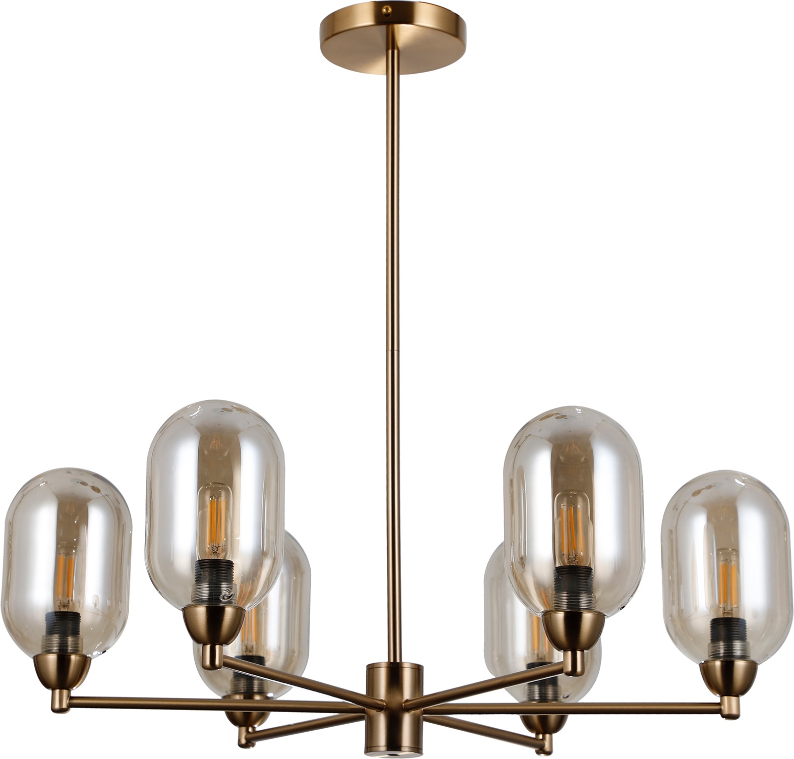 Изображение товара Потолочная люстра на штанге Moderli Gracy V10847-6P