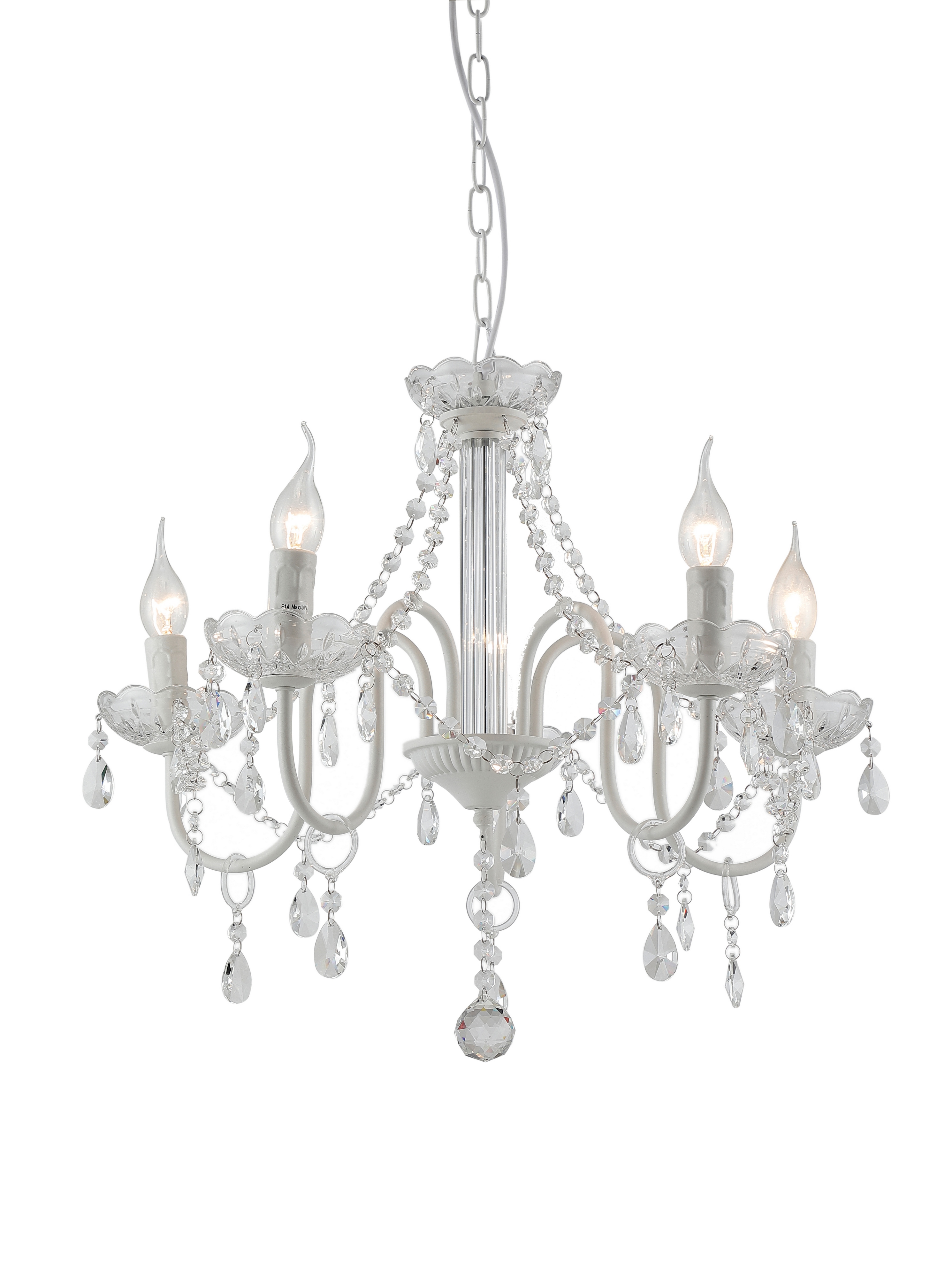 Изображение товара Подвесная люстра Moderli Fettel V2510-5P в виде свечи