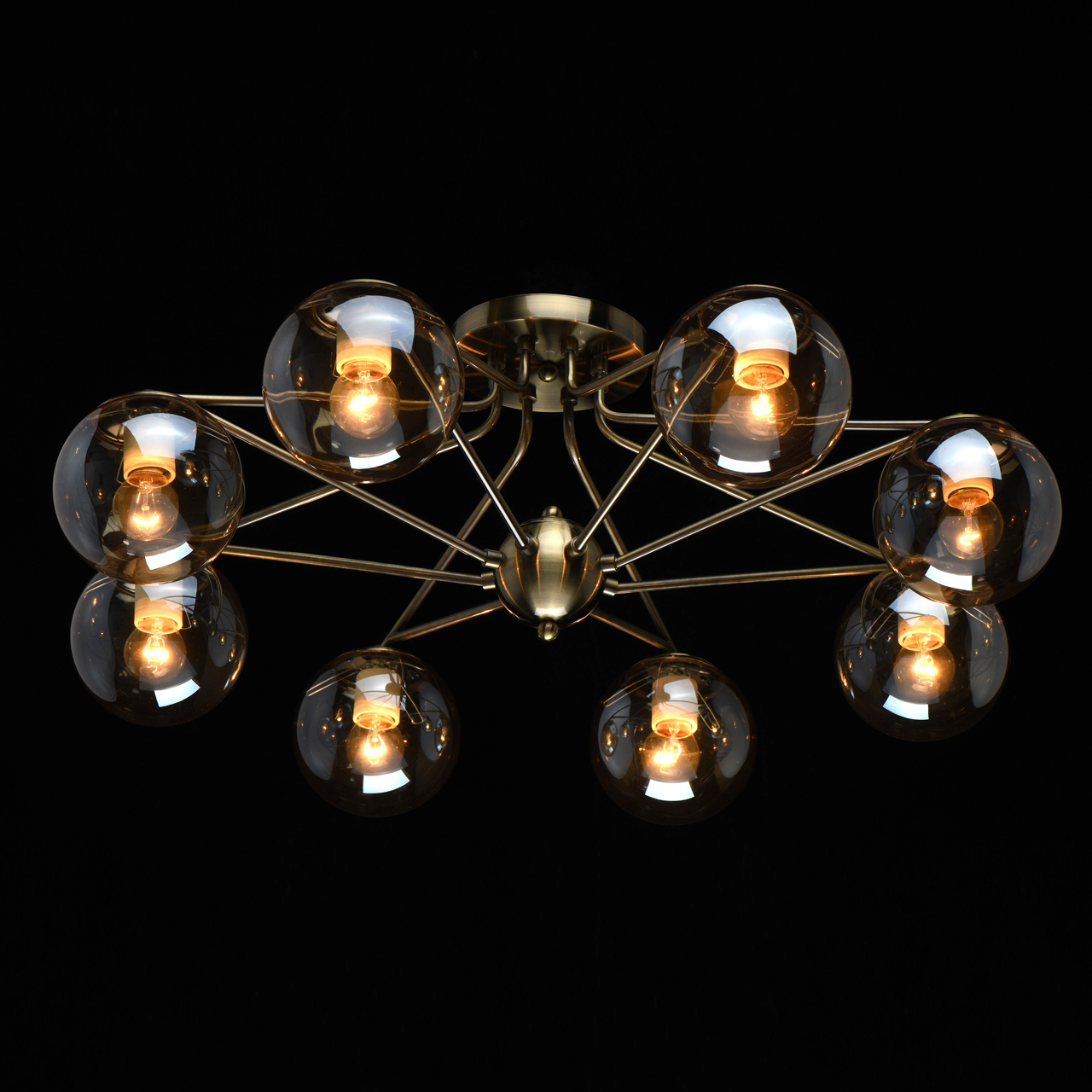 Изображение товара Потолочная люстра De City Оливия 306013608 шарики