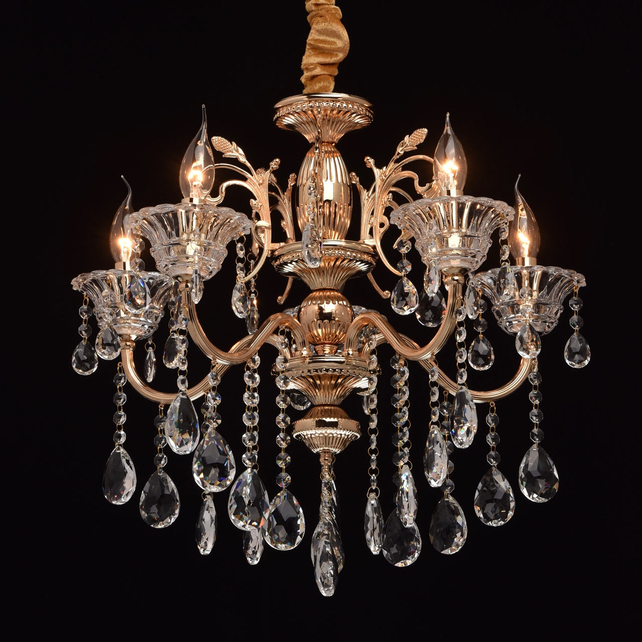 Изображение товара Хрустальная люстра MW-Light Селена 482013105 подсвечник