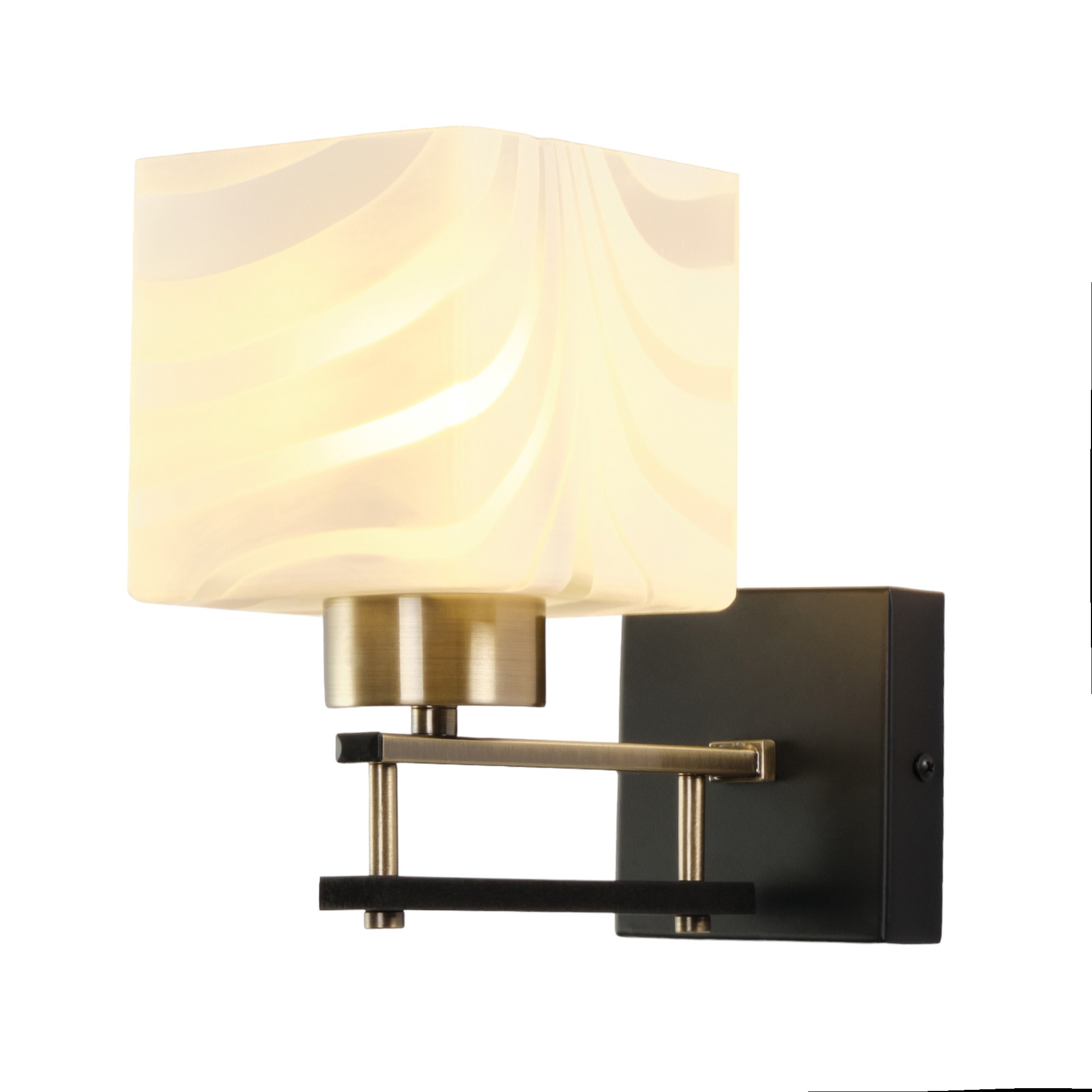 Изображение товара Бра MyFar Bona MR1590-1C в стиле модерн с белым плафоном