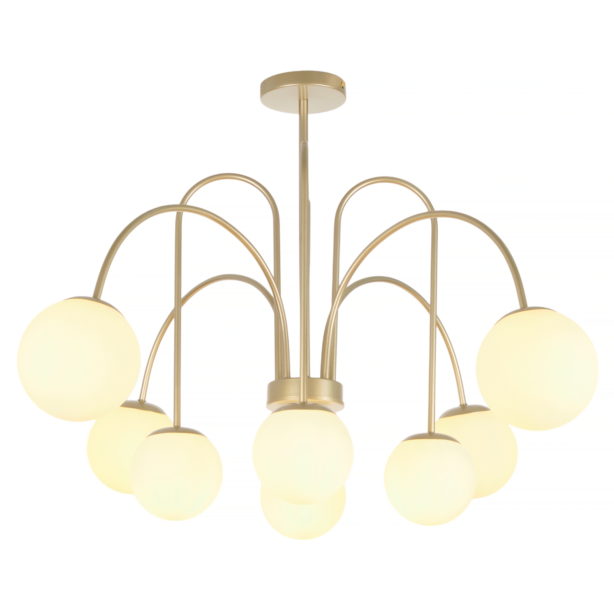 Изображение товара Потолочная люстра на штанге MyFar Cassia MR2351-8C стиль модерн