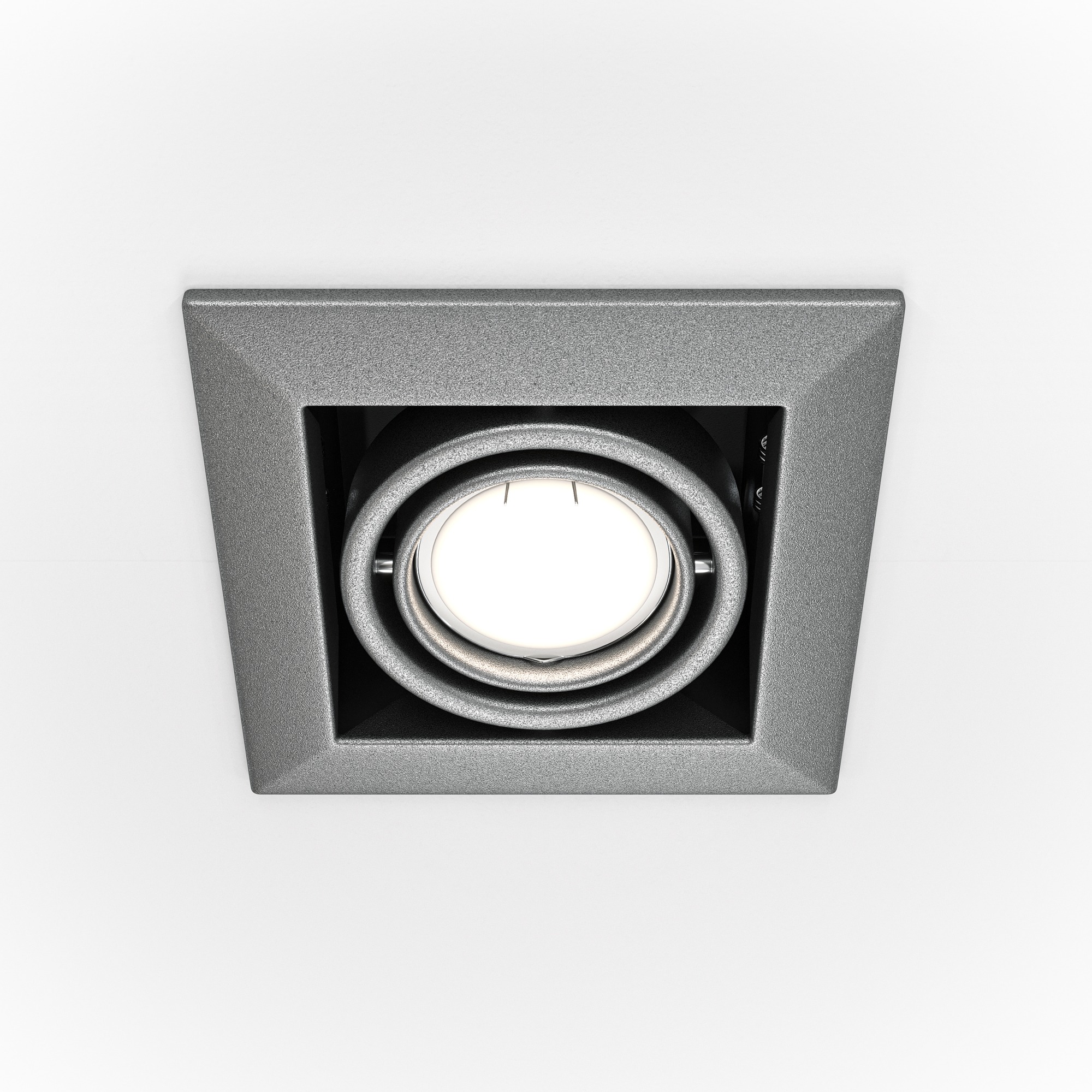 Светильник downlight встраиваемый ip20 цоколь gu10 metal modern dl008 2 01 s