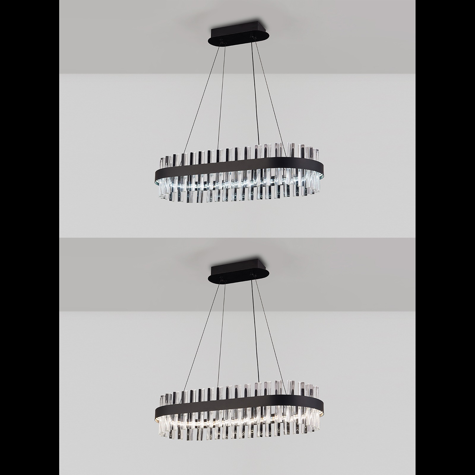 Изображение товара Подвесная светодиодная люстра Natali Kovaltseva Royalton LED 81276 с пультом управления