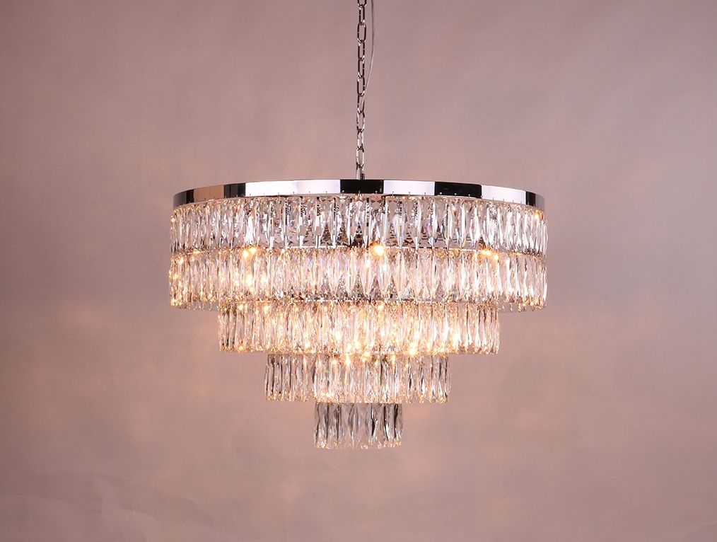 Изображение товара Подвесная люстра хрустальная Newport 10129+9/C