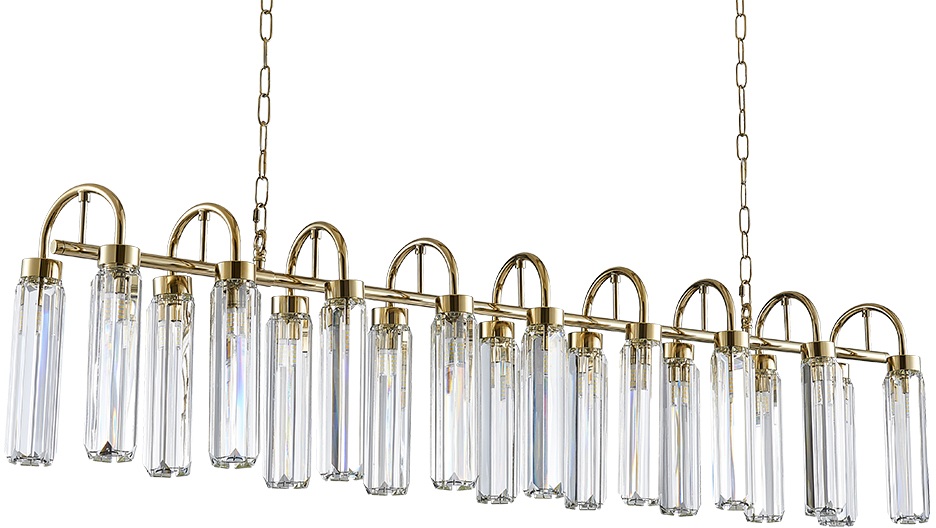 Изображение товара Подвесная люстра Newport 4520 4526+12/S new gold