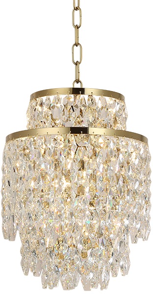 Изображение товара Подвесная люстра Newport 8530 30 C gold polished стиль модерн для гостиной