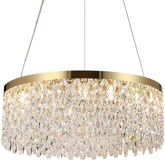 Изображение товара Подвесная люстра Newport 8530 8531/60 С gold polished стиль модерн