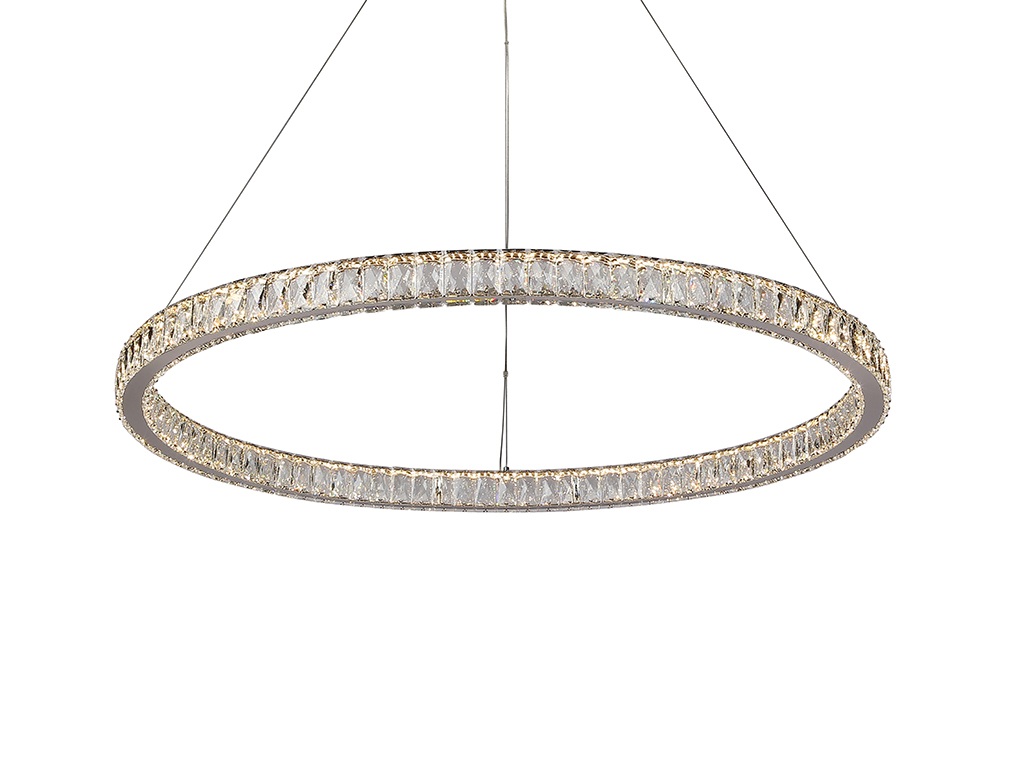 Изображение товара Подвесной светодиодный светильник кольцо Newport 8580 8580/100 C chrome
