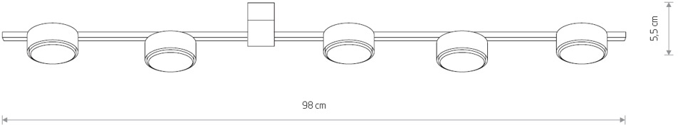 Изображение товара Потолочная люстра светодиодная Nowodvorski Pills 8271