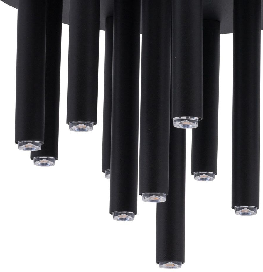 Изображение товара Потолочная светодиодная люстра Nowodvorski Stalactite 8355 черная дизайн хай-тек