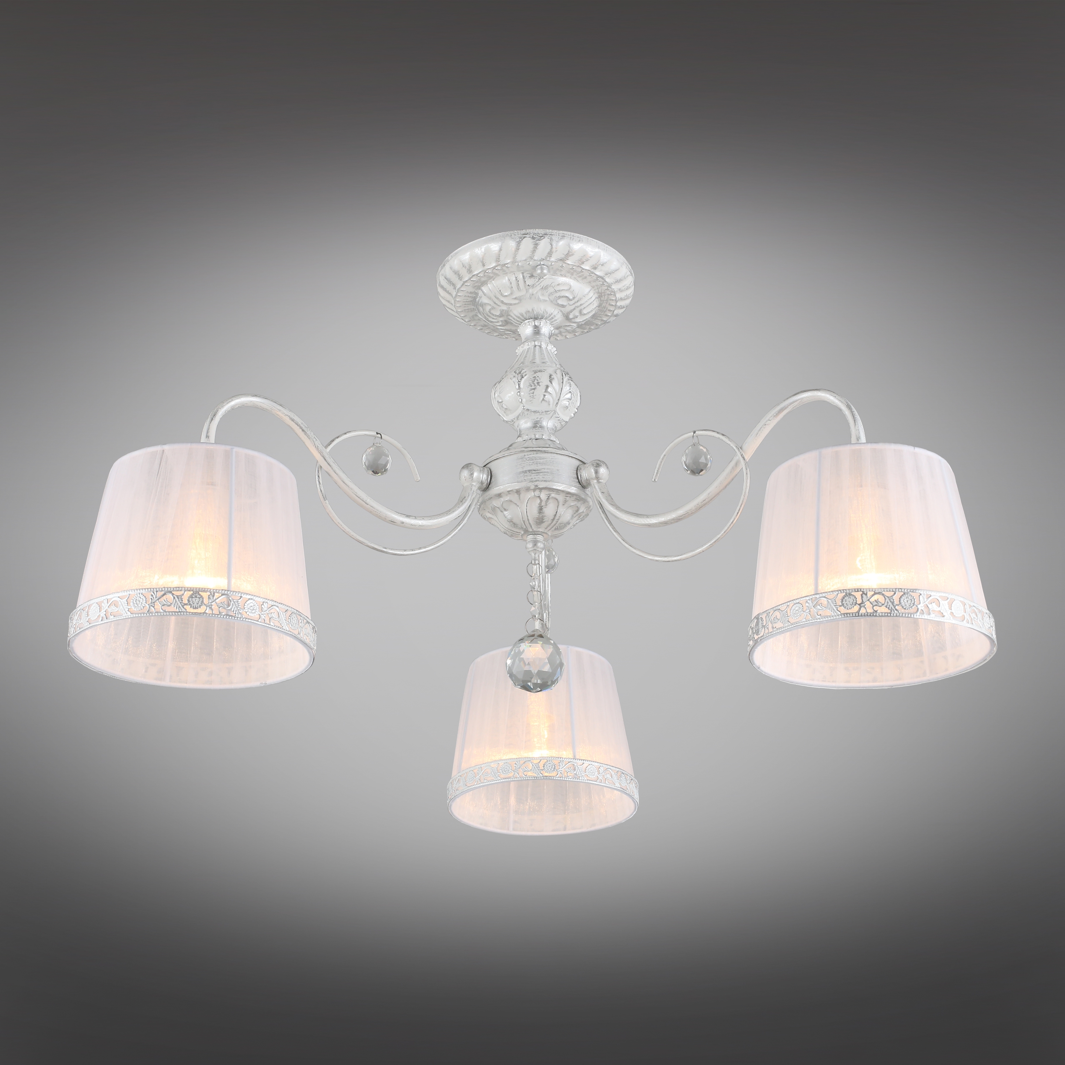 Изображение товара Потолочная люстра Omnilux Campovaglio OML-54117-03 хрустальная на штанге