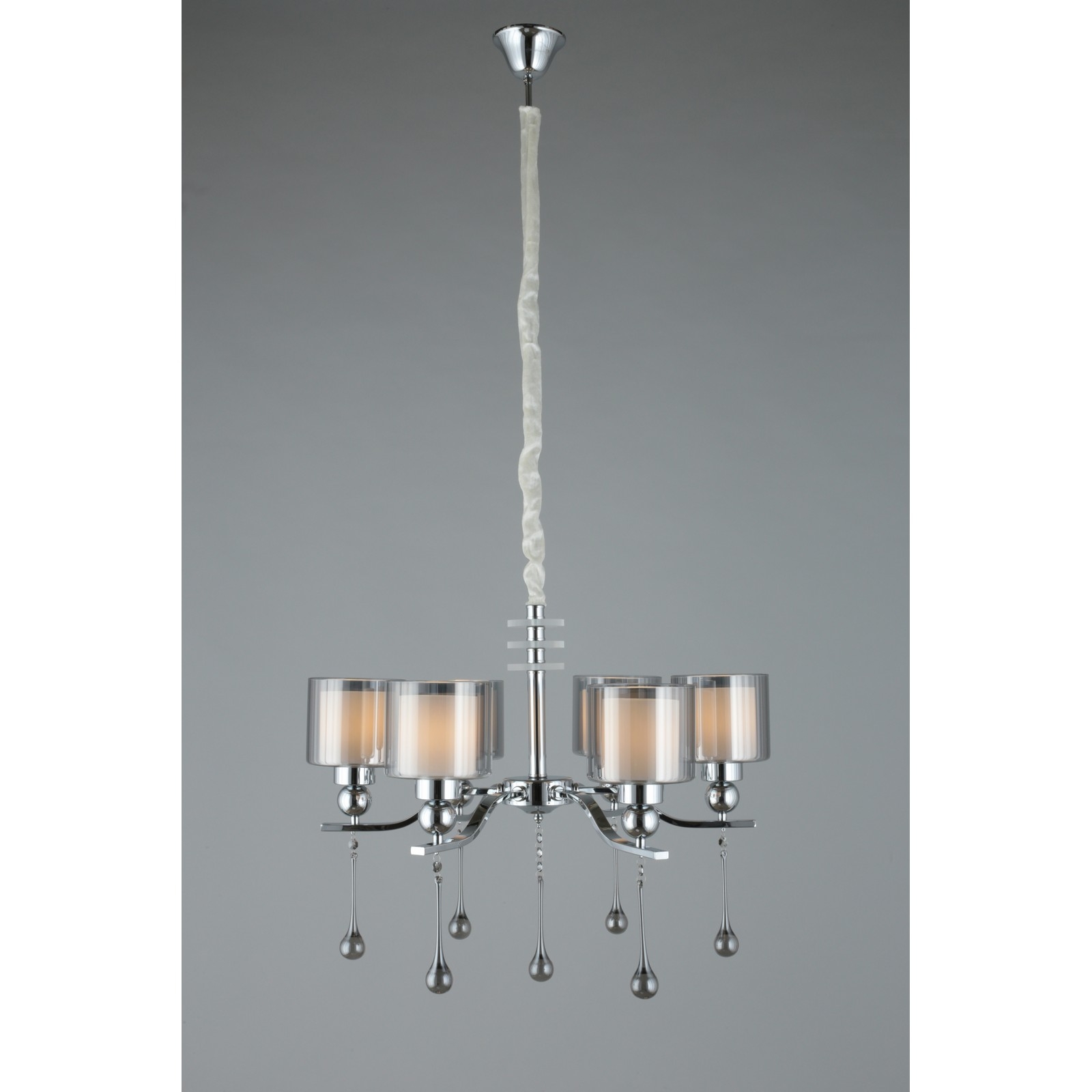 Изображение товара Подвесная люстра Omnilux 560 OML-56003-06 современная с 6 лампами и диммером