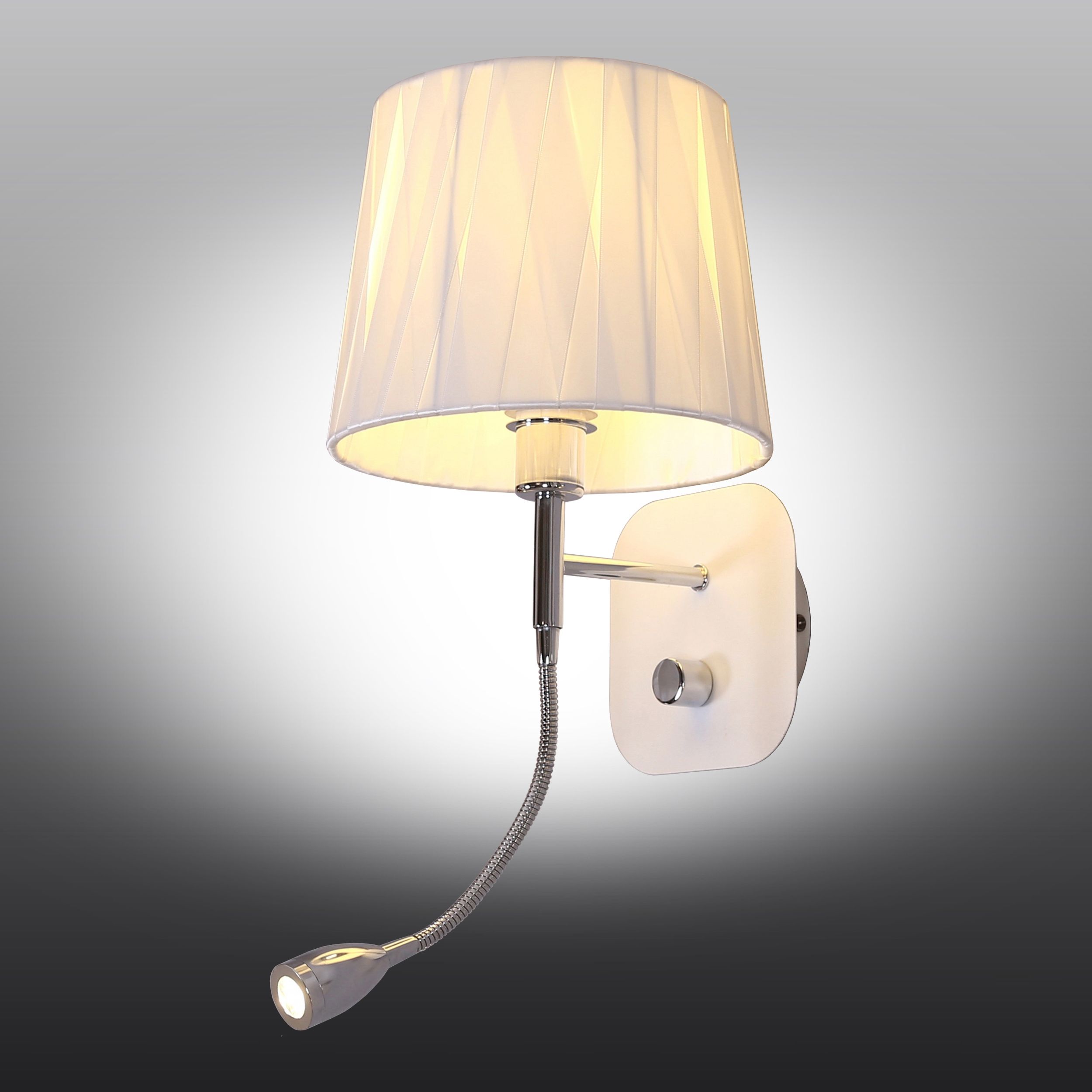 Изображение товара Бра на гибкой ножке для чтения Omnilux Correto OML-62501-02