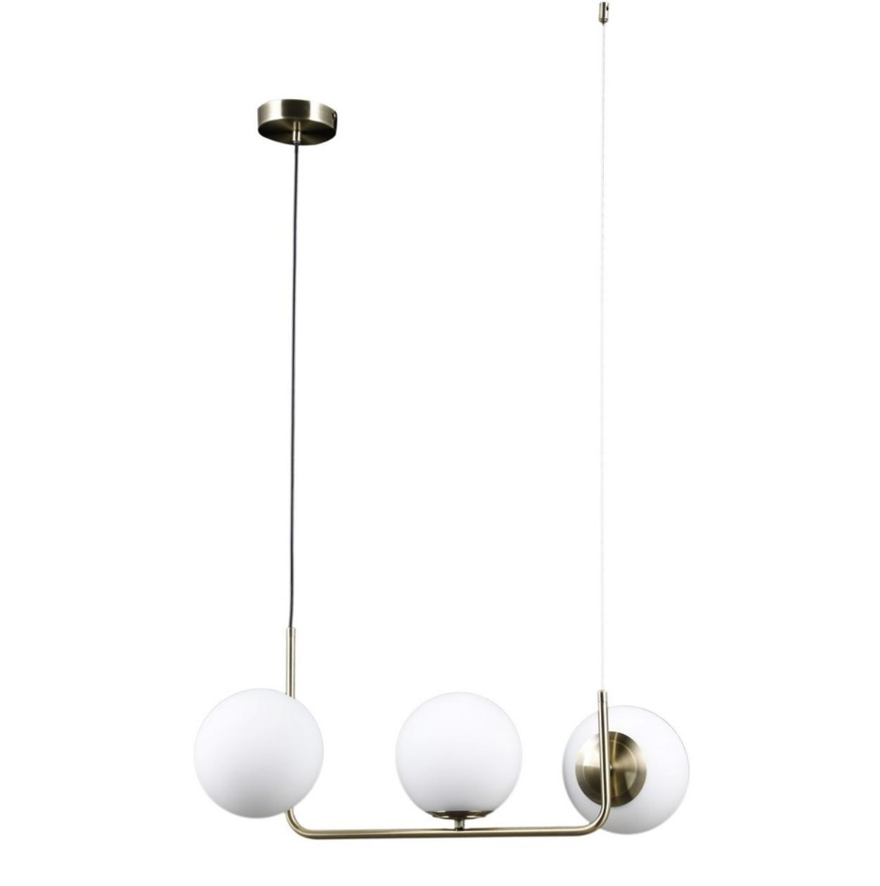 Изображение товара Подвесной светодиодный светильник Omnilux Avetrana OML-66603-03 3 шарика, модерн