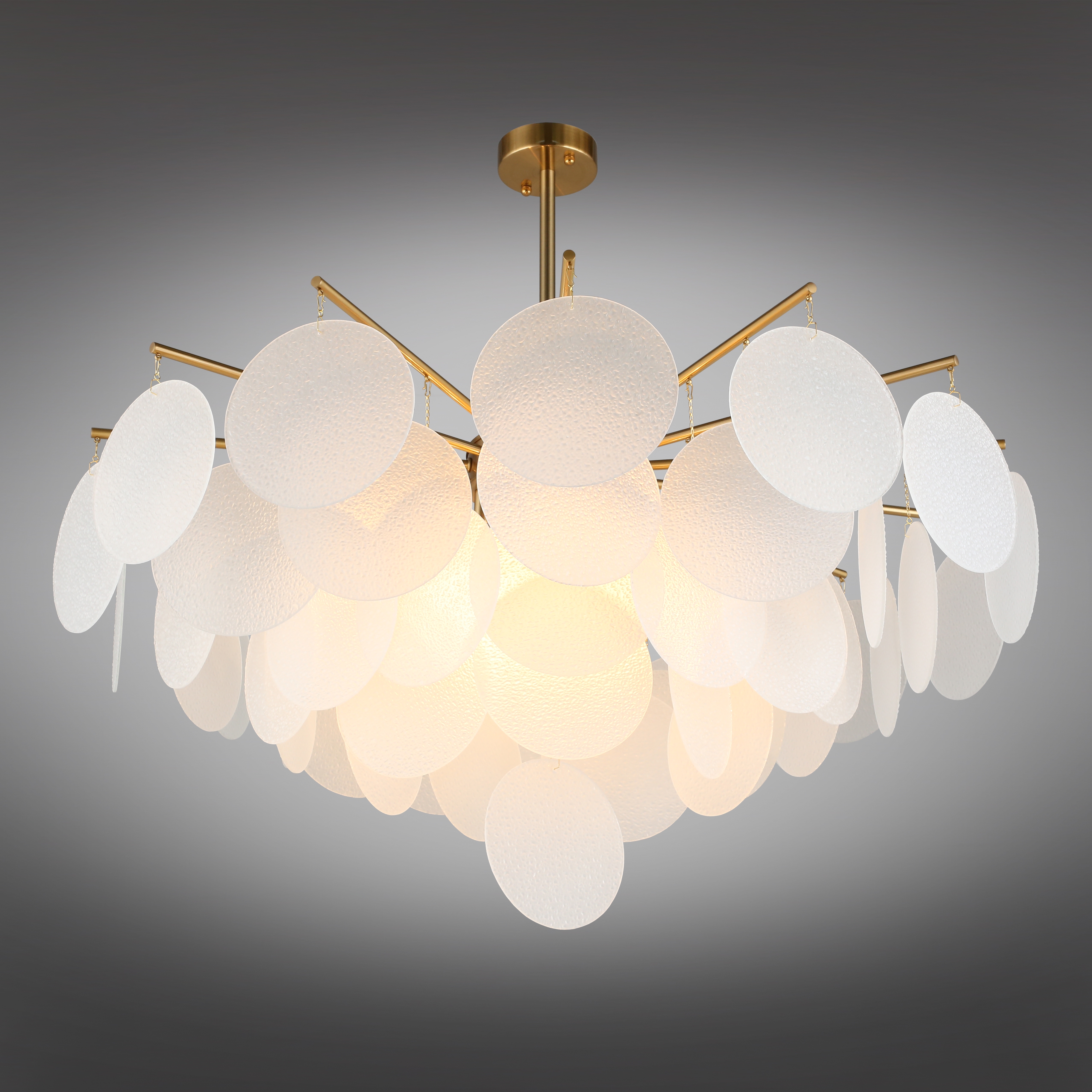 Изображение товара Потолочная люстра на штанге Omnilux Lerici OML-67407-08 стиль модерн с 8 цоколями Е14