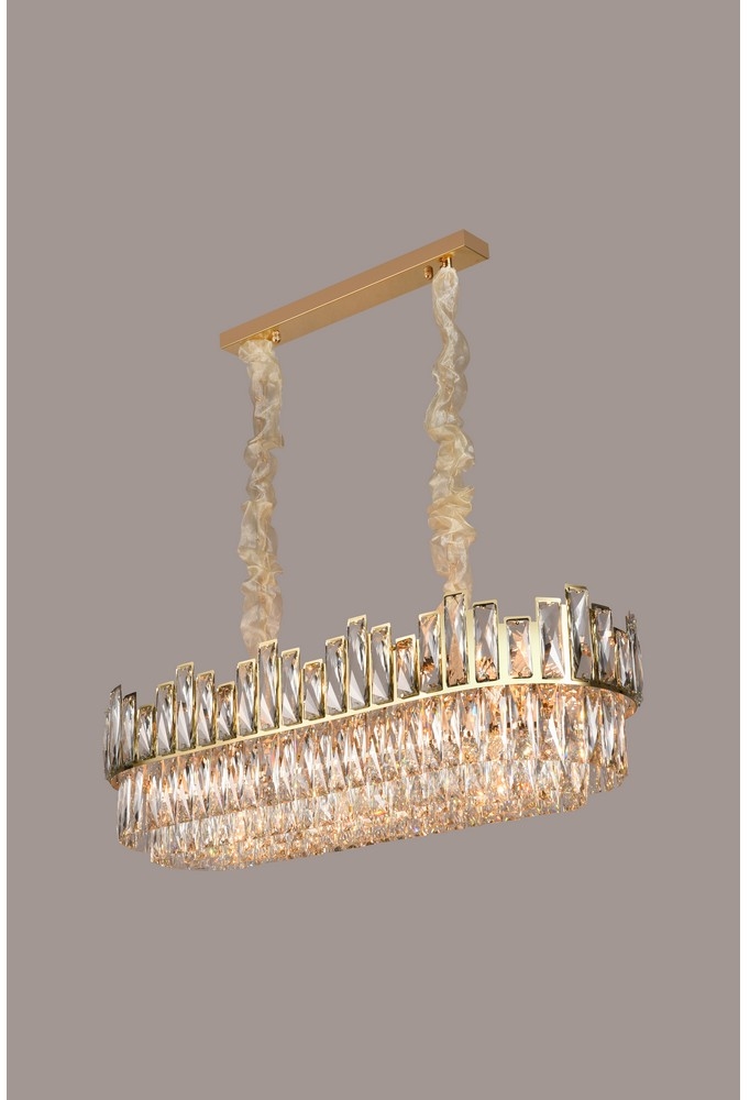 Изображение товара Подвесная люстра хрустальная Vistrorio OML-67903-11 итальянский стиль модерн