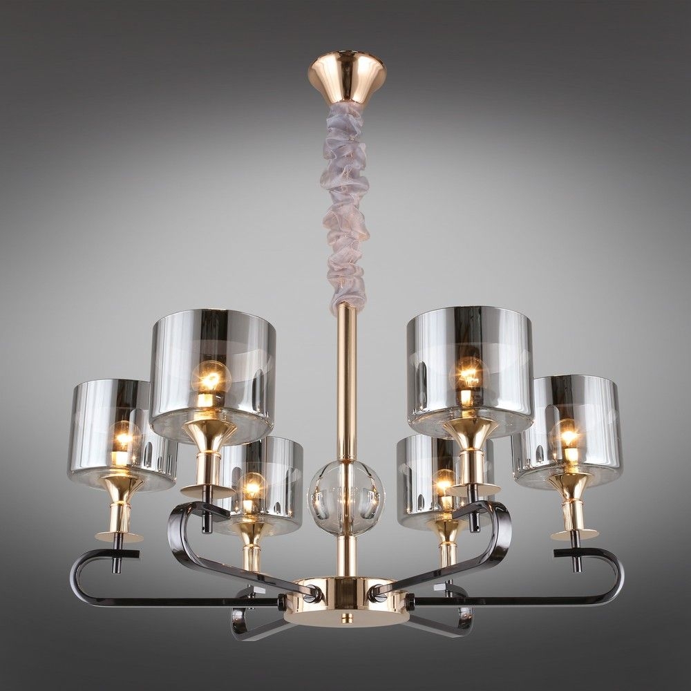 Изображение товара Подвесная люстра Omnilux Ausonia OML-68703-06 6 плафонов современный дизайн