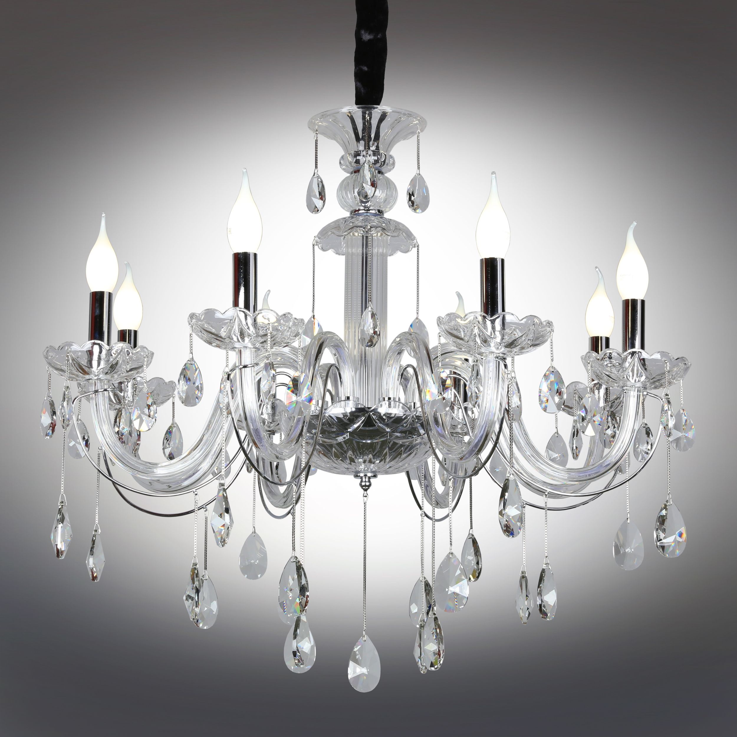 Изображение товара Подвесная люстра Omnilux Valledoria OML-70203-08 с 8 лампами E14