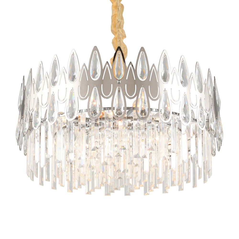 Изображение товара Подвесная люстра хрустальная Omnilux Riposto OML-71703-08