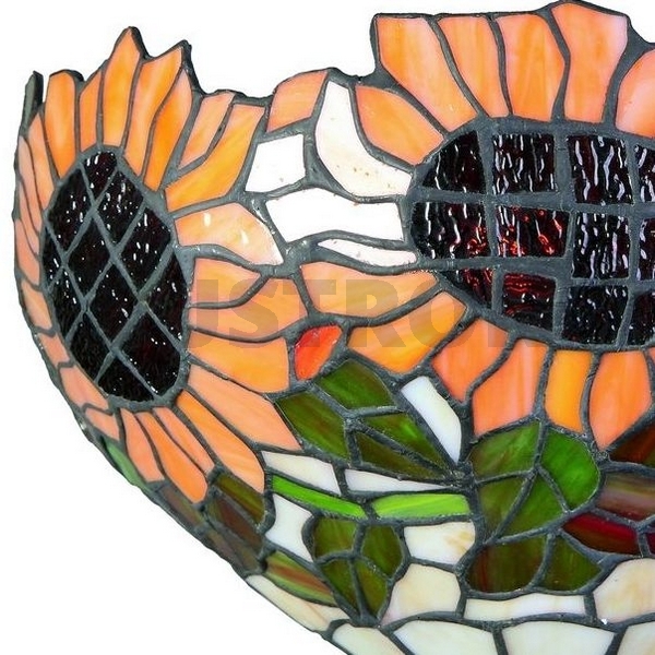 Изображение товара Настенный светильник Omnilux Algoz OML-80401-01 в стиле тиффани для гостиной, прихожей и кабинета