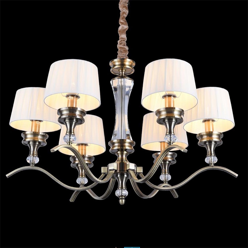 Изображение товара Подвесная люстра Omnilux Arosio OML-88413-06 классика с хрусталем 6 ламп