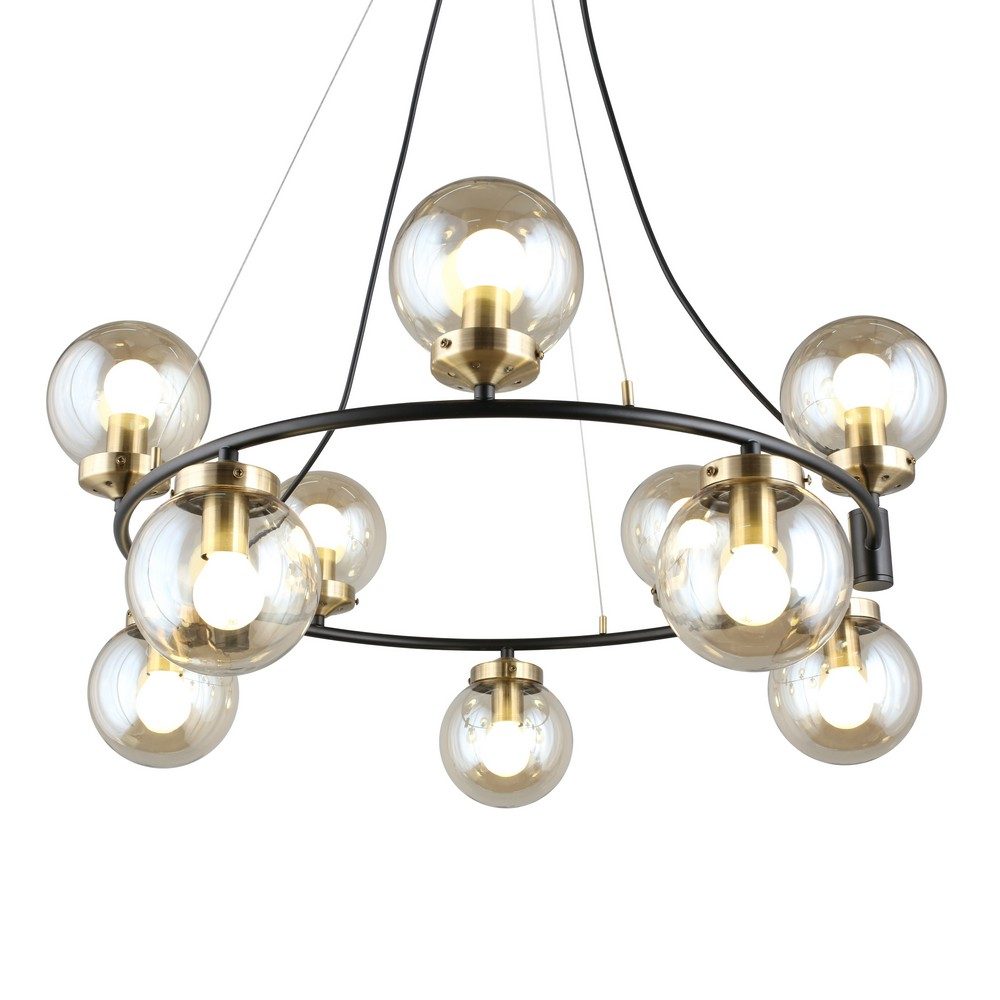 Изображение товара Подвесная люстра светодиодная Omnilux Sorrento OML-94003-10 шарики