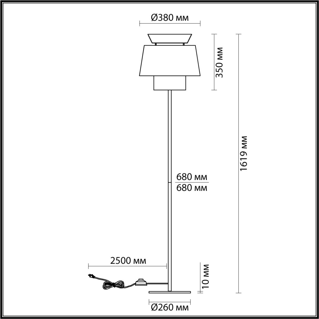 Торшер Odeon Light Kressa 4992/1F PENDANT  черный/бежевый/терракотовый/золотой/металл/экокожа E27 1*60W купить выгодно  в интернет-магазине Лю.ру - Доставка в Москве, по России