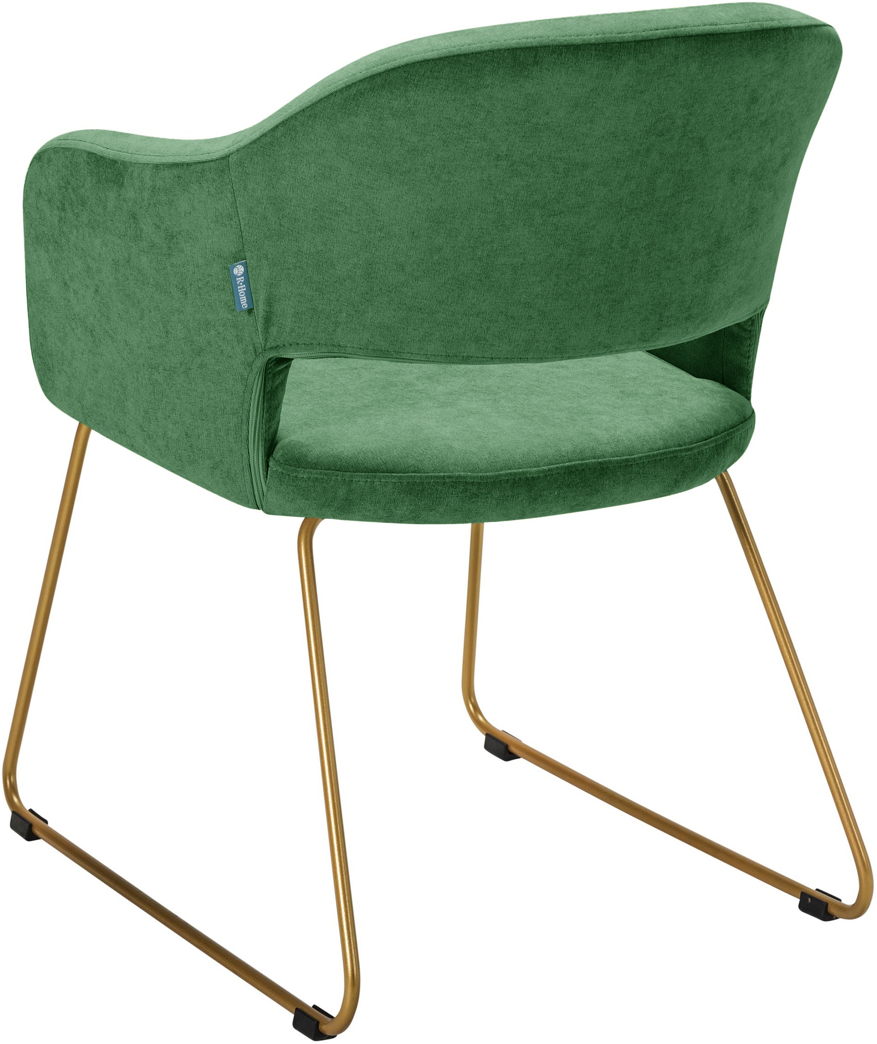 Изображение товара Кресло Oscar зеленый/Линк золото R-Home арт.410118104h_green