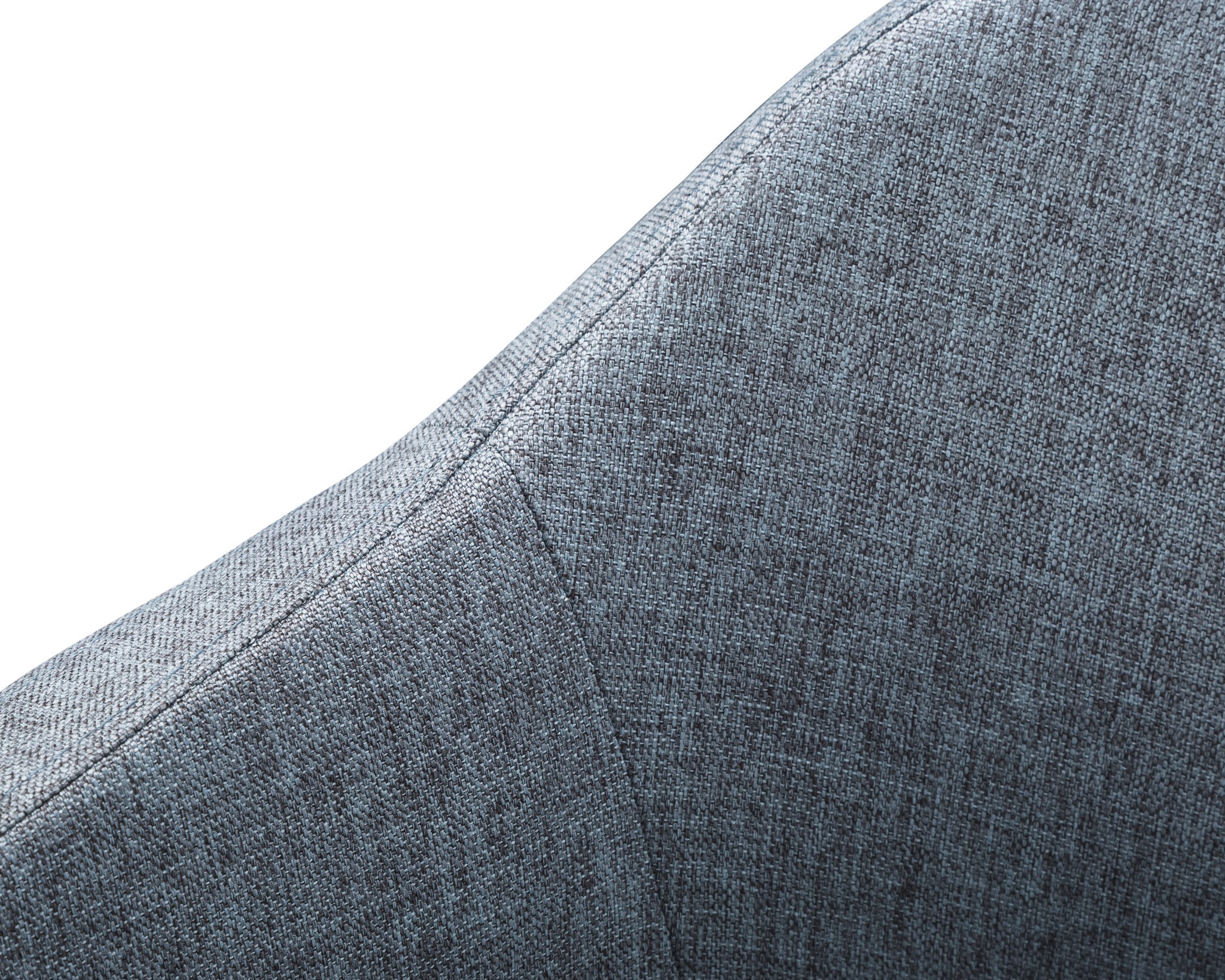 Изображение товара Стул обеденный Oscar 4101183 ГрейТОрех серый металлический каркас рогожка