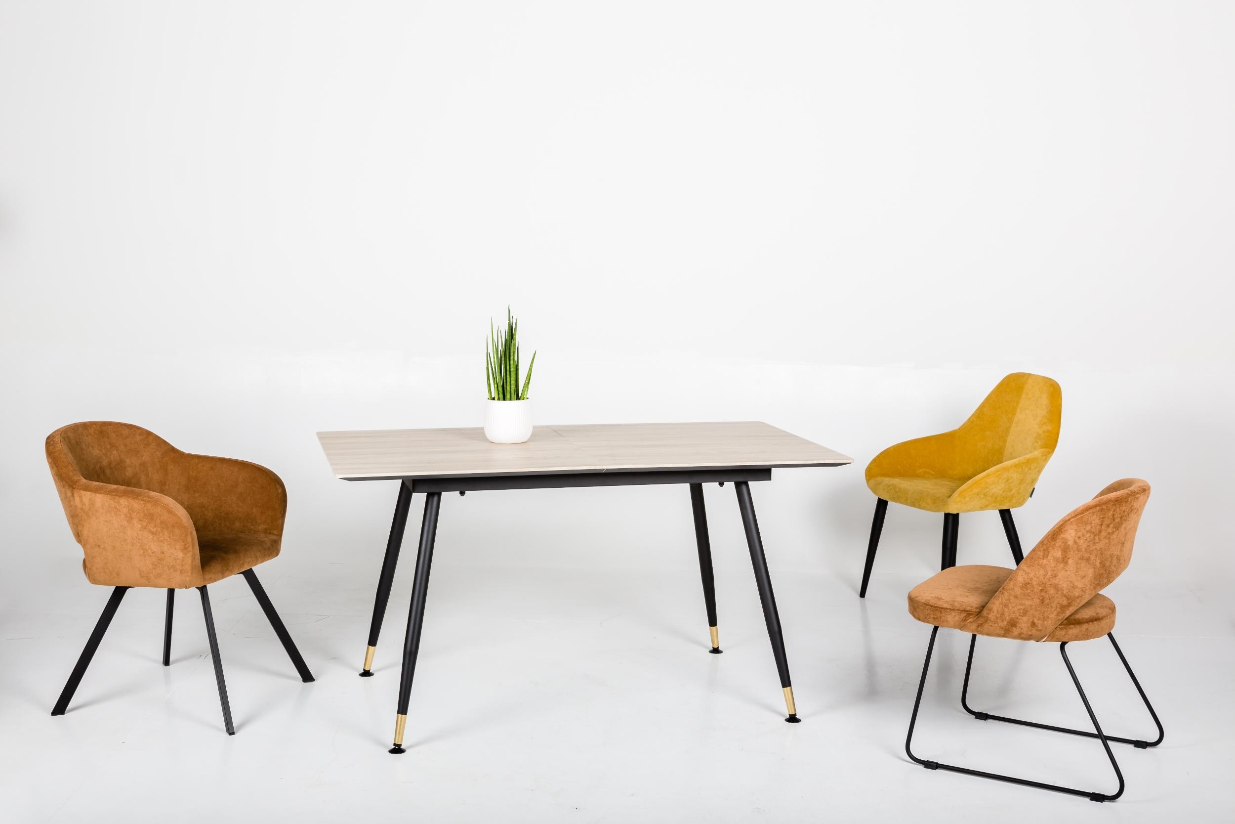 Изображение товара Обеденный стул R-Home Lars 4101204h_БраунЛинк коричневый для кухни и гостиной