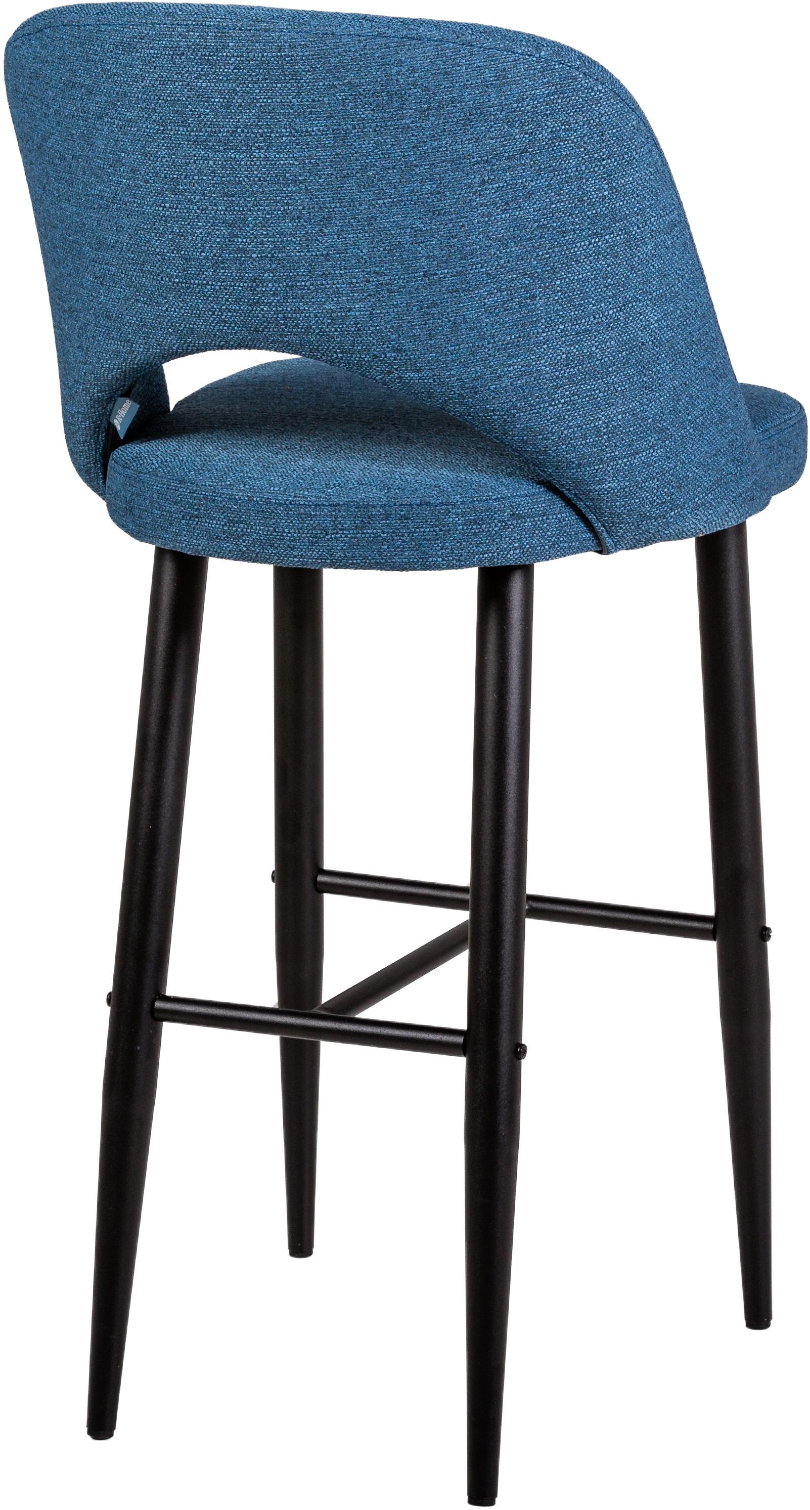 Изображение товара Барный стул R-Home Lars БлюАрт Черный Высота 105 см