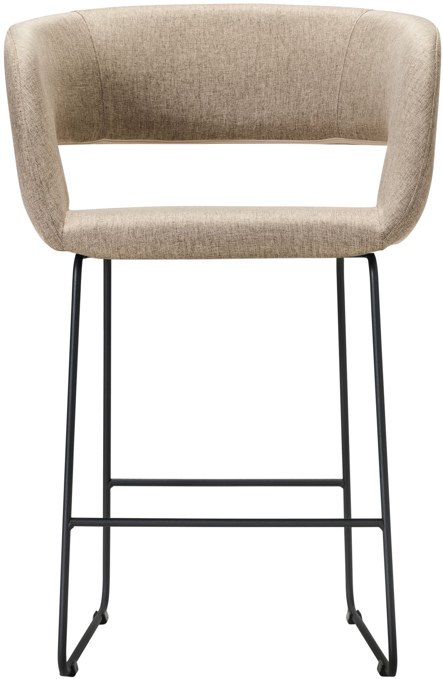 Изображение товара Полубарное кресло R-Home Hugs beige/Линк арт.410131106h_Beige_черн_ПБ