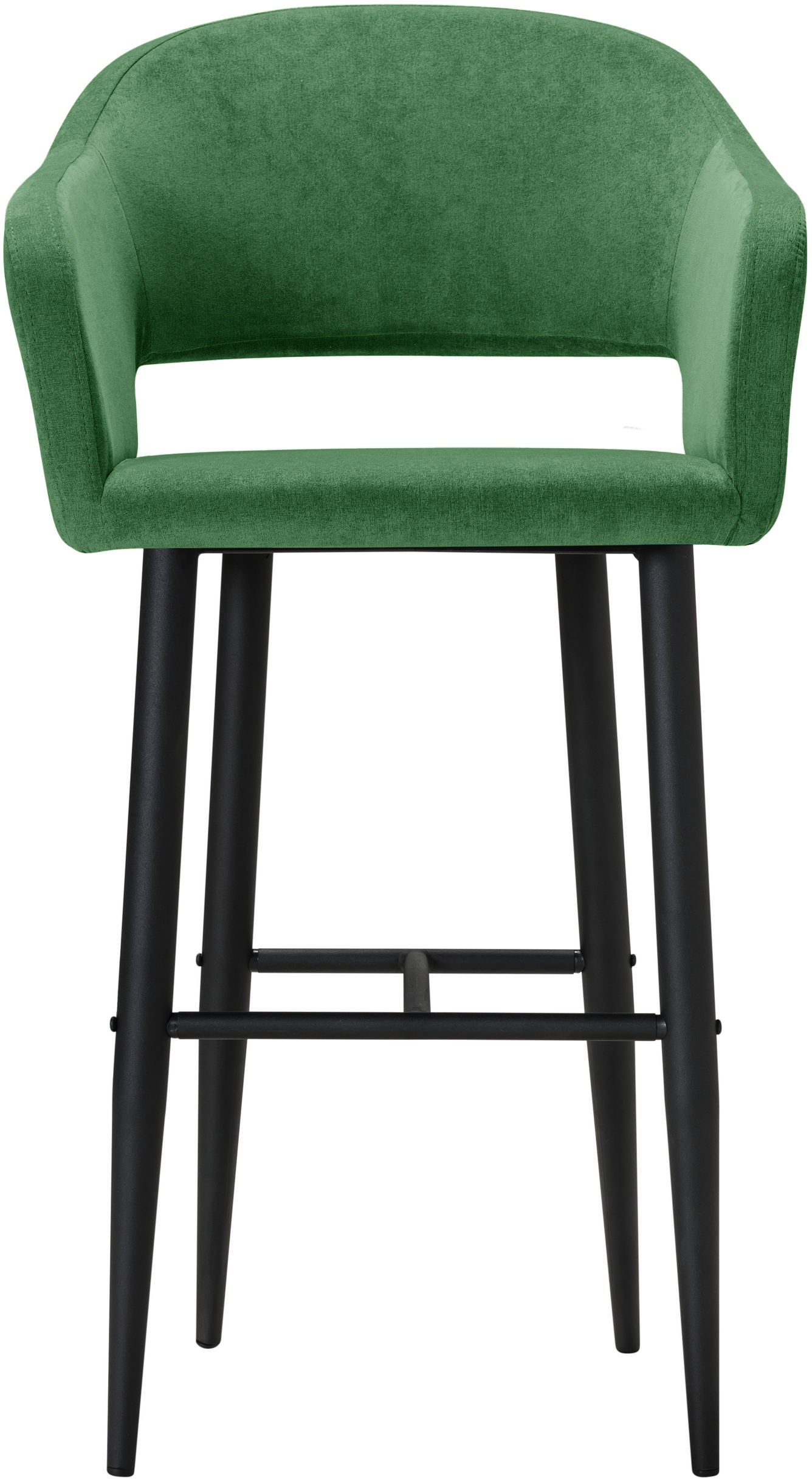 Изображение товара Барный стул R-Home 410218102h зеленый микровельвет металл продуманный дизайн