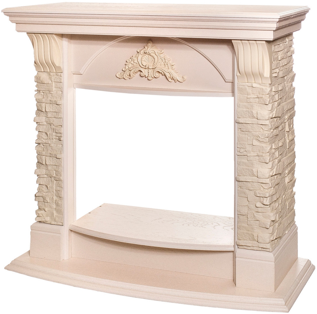 Изображение товара Портал для электрокамина Athena 25/25,5 WT от RealFlame стиль Кантри